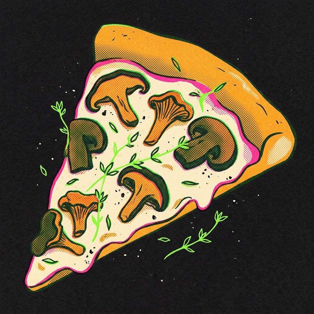 Truffle Mushroom illustration